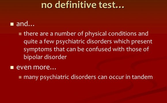 Mental health Bipolar disorder Test